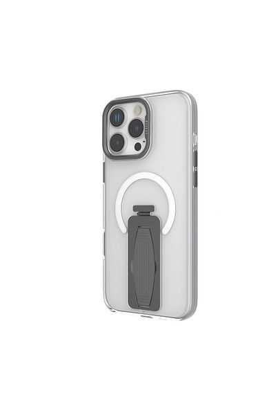 Levelo Morphix Magsafe Grip Case For iPhone 16 Pro - Gray