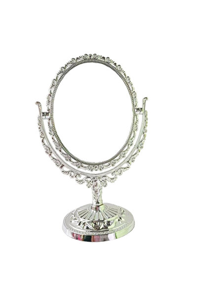 Flower Toys Büyük Boy Kozmetik Ayna Antika Vintage Avrupa Tarzı Çift Taraflı ...