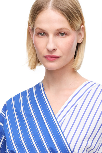 Perspective Saks Onliy Комфортна сорочка з коміром та довгими рукавами