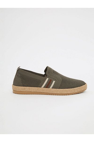 LC Waikiki Khaki Straw Sole Men's Classic Shoes