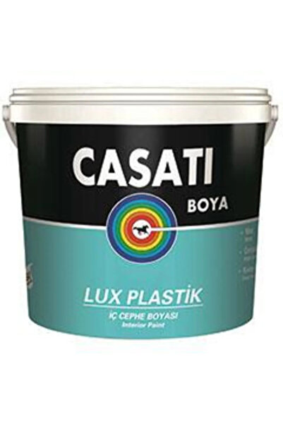 Casati Lüx Plastik İç Cephe Duvar Boyası Beyaz 3,5 Kg.(Paket - 2 Adet)
