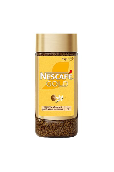 Nescafe Gold Vanilla Flavored Granulated Coffee 95 Grams