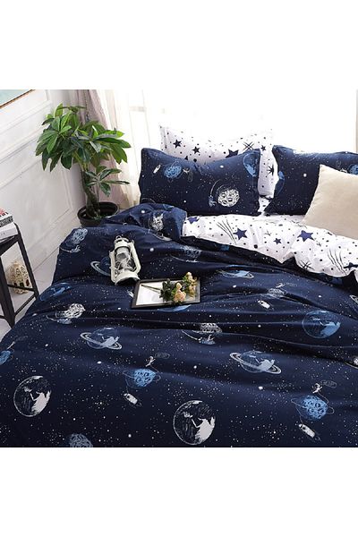 sharpdo 3-Piece Bedding Set Sheet set,with 1 Duvet/Quilt Cover And 2 Pillowcases King 2.2m bed (220*240cm)