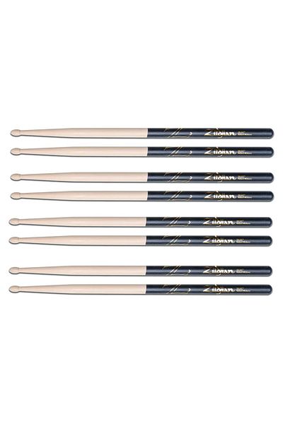 ZILDJIAN Dip 5B Drumstick Set - Bindings and Applications