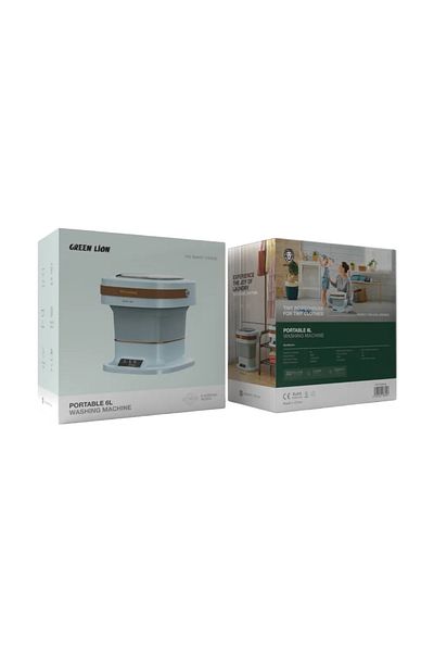 Green Lion Portable 6L Washing Machine - Blue