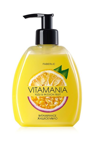 Faberlic Yuzu and Passion Vitamin Liquid Hand Soap
