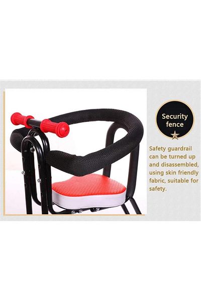 monero Children's Carrier Bike - Front Carrier Cadre, Steel with Connection, Board with Sponge