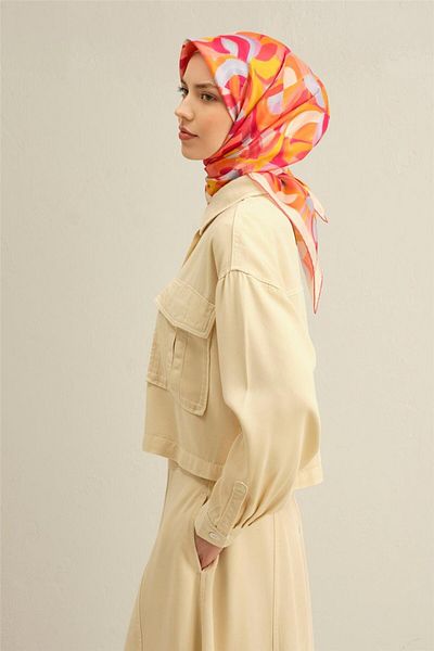 Armine Φουλάρι με σχέδιο Pure Silk Twill 9329