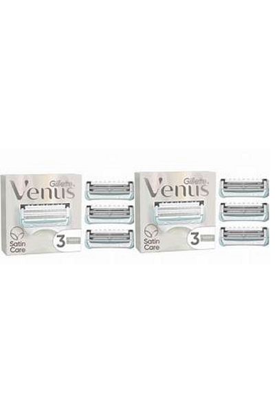 Gillette 3 Pieces Bikini Area Replacement Head X 2 Pieces