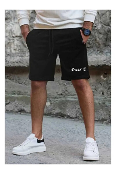 TREND ALİSSE Pantaloni scurți sport pentru bărbați, cu imprimeu, tip bermuda