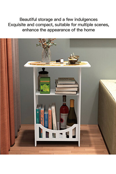 sharpdo Nordic Style Bedside Table Home Furniture Storage Night Table Chest Drawers