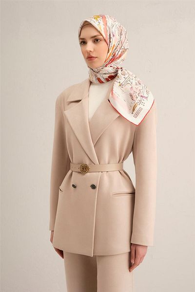 Armine Eșarfă Sura din mătase pură cu model 9349- 32