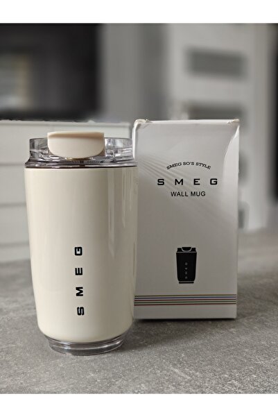 smegg SMEG THERMAL MUG FOR HOT AND COLD DRINKS CREAMY COLOR 240ml
