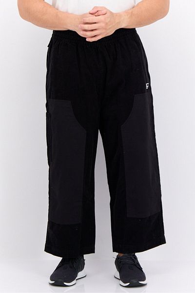 Puma Men Sportswear Fit Brand Logo Outdoor Sweatpants, Black
