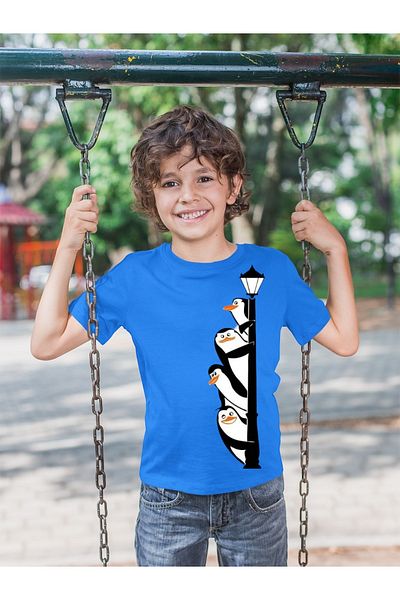 New Shine 1 tricou este un cadou pentru achiziții de 6 și mai sus în coș - Tricou cu mânecă scurtă imprimat pentru copii