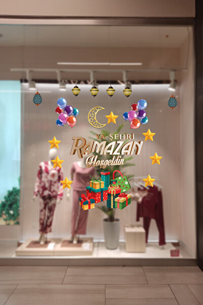 crevidi Hoş Geldin Ramazan Vitrin Süsü