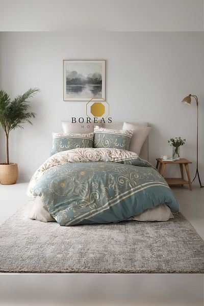 Boreas Home Set cuvertură de pilota unică cu cearșaf elastic PALACE