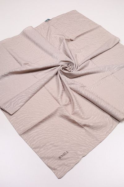 Bonjela Φουλάρι Liva Jacquard με μοτίβο - Μοτίβο-01 - Χρώμα-03