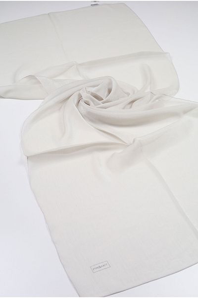 PİRAMİT Pyramid Solid Color Tulle Evening Dress Shawl - Pattern-01 - Color-01
