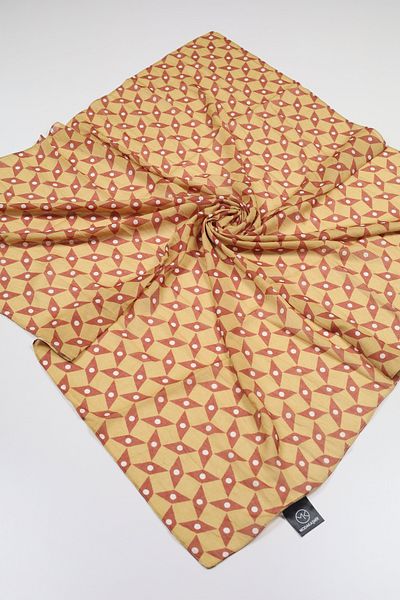 Modakaşmir Patterned Bamboo Scarf - Pattern-10 - Color-09