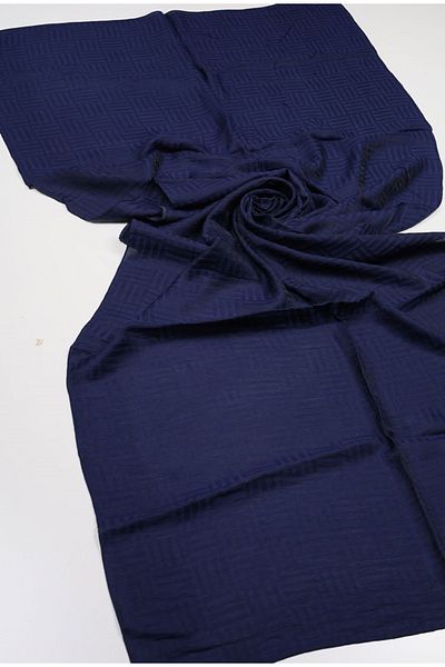 SAPPHIRE Şal din viscoză cu model - Model-01 - Bleumarin