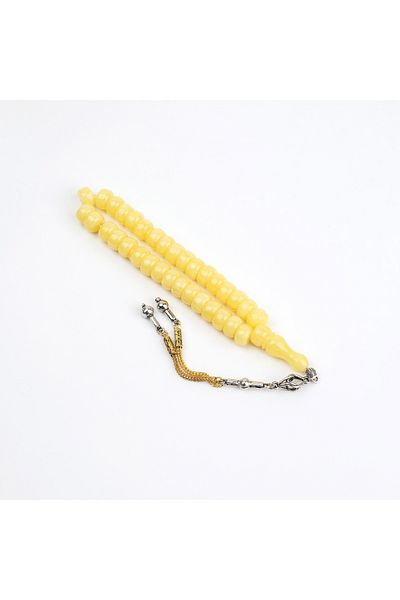 LapisDo Beirut Drop Alpaca Tassel Barrel Cut 11X7Mm Rosary