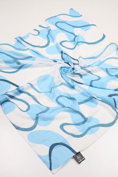 Modakaşmir Patterned Bamboo Scarf - Pattern-04 - Color-05