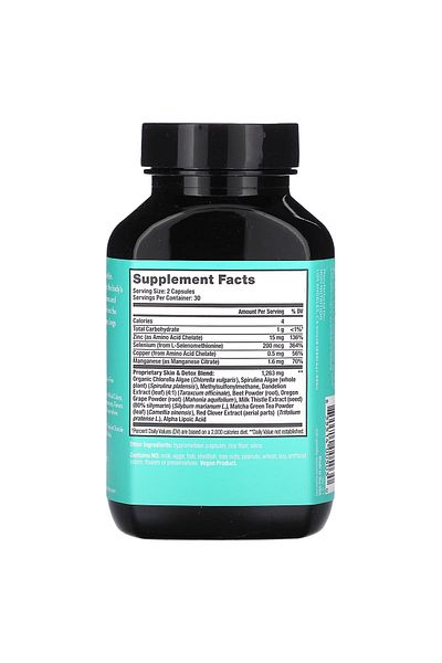 Nutrition Detox Herbs, Cleansing and Detoxifying Formula, Pure Vegetarian, 60 Veggie Capsules