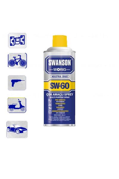 Genel Markalar Adel Swanson Pas Sökücü Yağlayıcı Temizleyici Korozyon Önleyic...