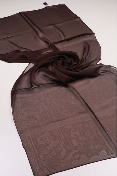 PİRAMİT Pyramid Solid Color Tulle Evening Dress Shawl - Pattern-01 - Color-03