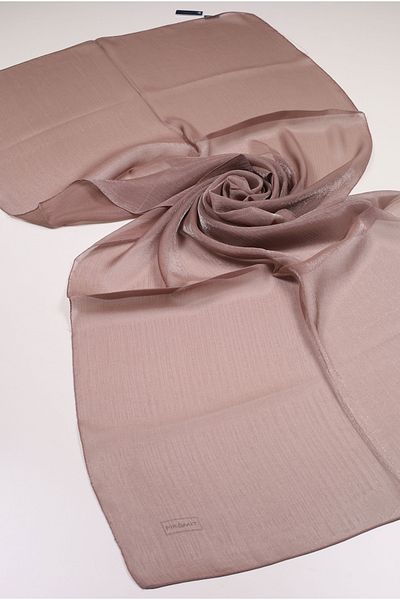 PİRAMİT Pyramid Solid Color Tulle Evening Dress Shawl - Pattern-01 - Color-22