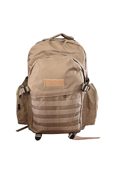 ÇANTA 65 Lt. Military Tactical Mountaineer Camping Trekking Desert Beige Backpack