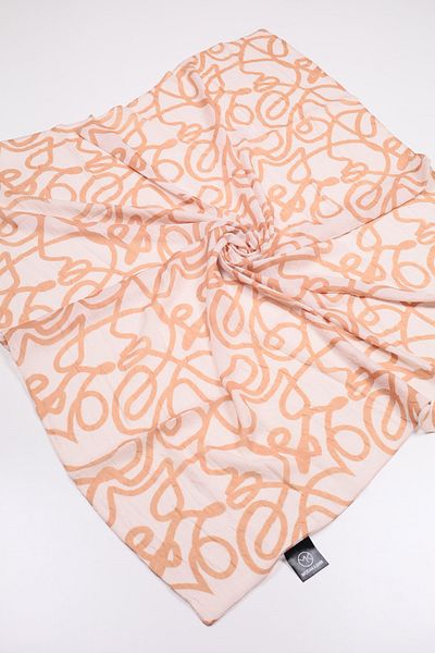 Modakaşmir Patterned Bamboo Scarf - Pattern-02 - Color-10
