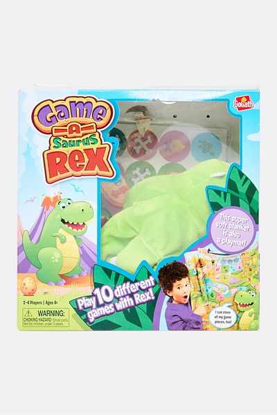 Goliath Saurus Rex Play 10 Different Games, Green Combo