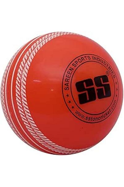 SS Wind Seamer Cricket Ball | Rubber | Solid inner core | Weatherproof | Training | Lightweight