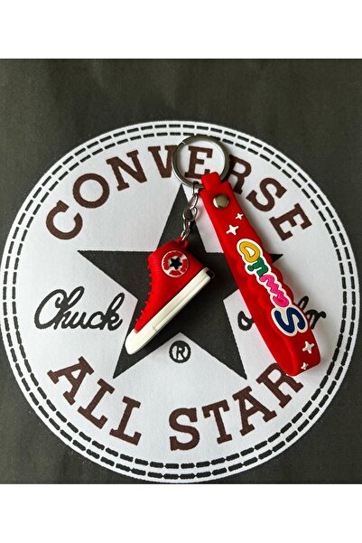 ŞEN AKSESUAR Red Casual Shoes Keychain and Bag Accessory