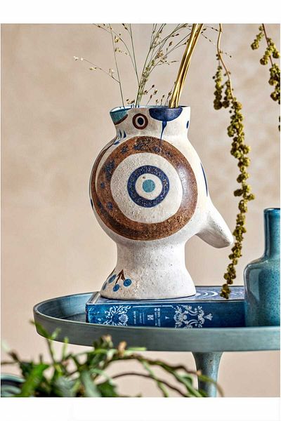 Warm Design Bird Vase - Handmade