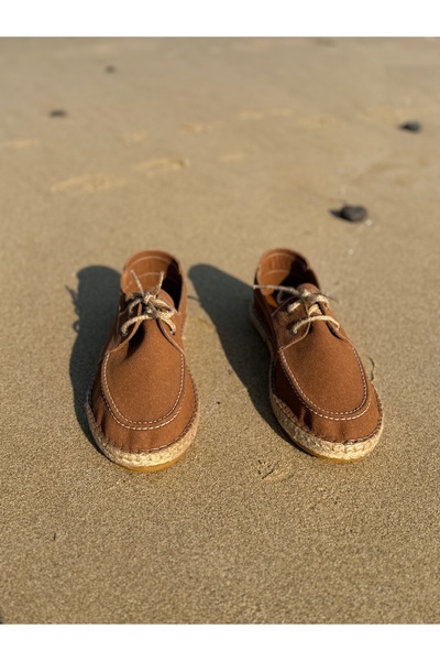 town walker Erkek Klasik Deri Espadril Ayakkabı