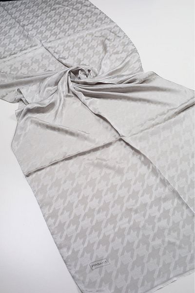 PİRAMİT Pyramid Monogram Flush Shawl - Pattern-05 - Color-02