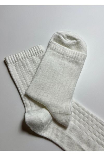 Rumon Cotton White Children's Socks 3 Pairs (9-10 Years)