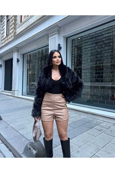 MODA DERİ CEPLİ ŞORT