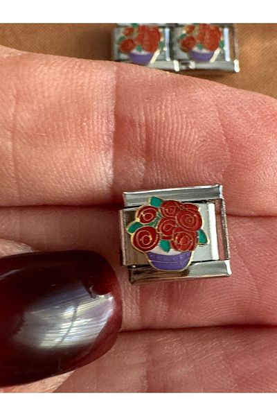 Vaveyla Italian Steel Bracelet Charm