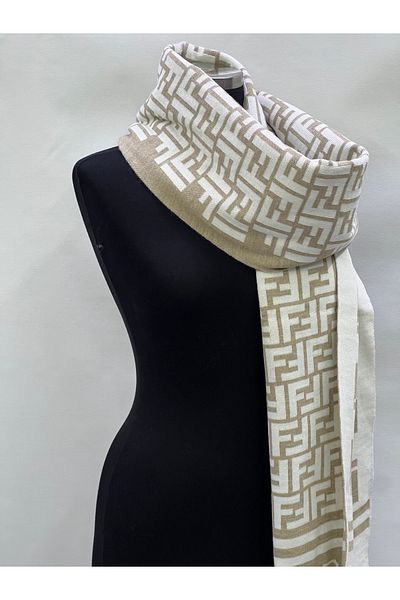 NURMAHREM Shawl Shoulder Shawl Ikitraflı Knitted Shawl Knitwear Shawl