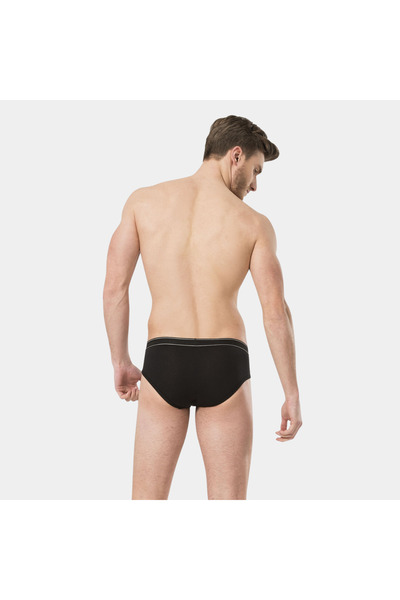 TÜREN Slip din Lycra pentru bărbați Türen 166/Negru