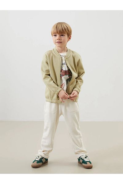 LC Waikiki Φούτερ LCW Kids Basic Boy με φερμουάρ