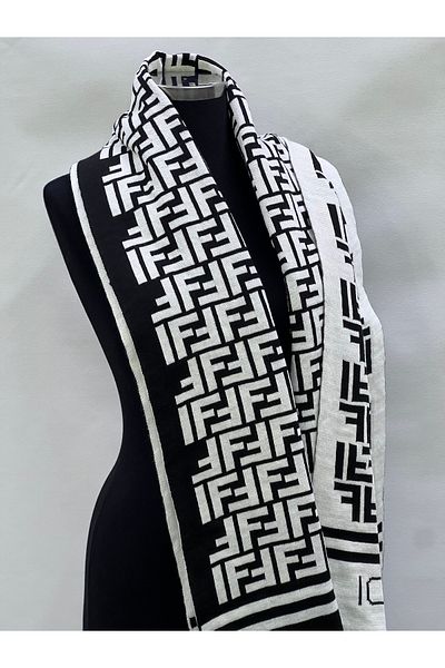NURMAHREM Shawl Shoulder Shawl Ikitraflı Knitted Shawl Knitwear Shawl