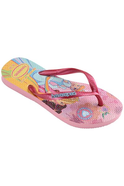Havaianas Slim Princess Pink Kids Slippers
