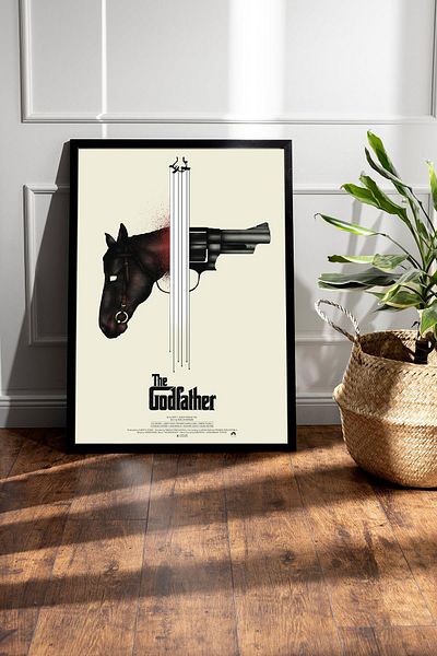 Saturn Pictură înrămată The Godfather - Pictură poster film The Godfather