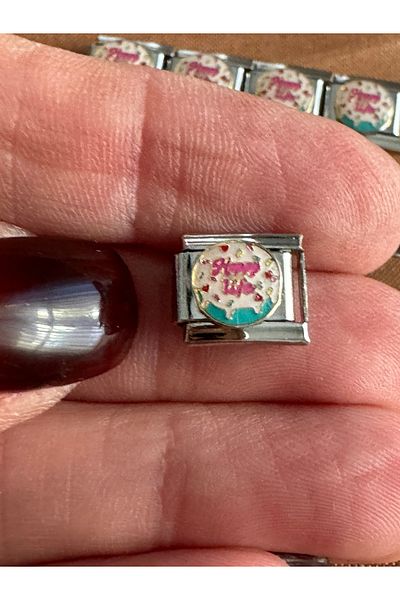 Vaveyla Italian Steel Bracelet Charm