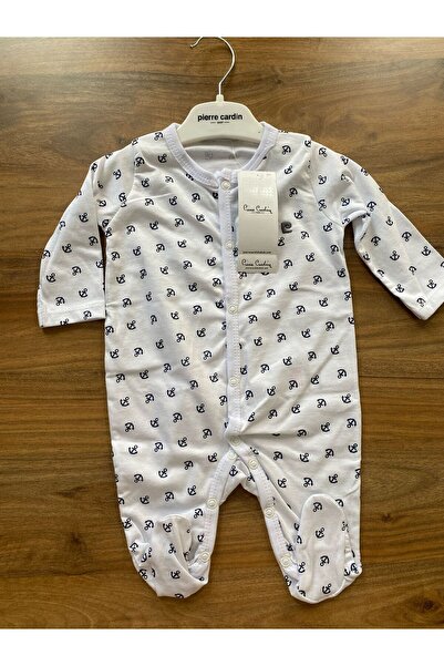 Pierre Cardin بذلة أطفال منقوشة متشابكة مع أزرار كبس في الأمام